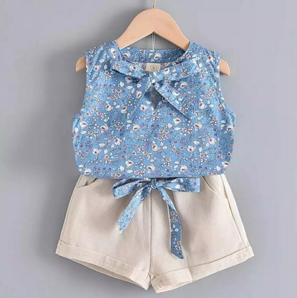 Floral Top & Short Set